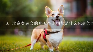 北京奥运会的那五个宠物都是什么化身的？？？