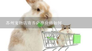 苏州宠物店寄养萨摩价格如何