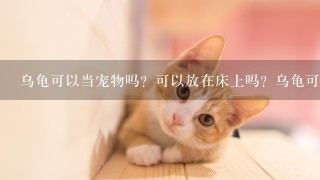 乌龟可以当宠物吗？可以放在床上吗？乌龟可以多久不喝水