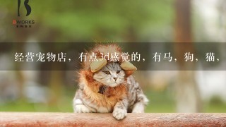 经营宠物店，有点3d感觉的，有马，狗，猫，豚鼠仓鼠兔子，还有人来领养，得符合他的要求，有人知道这款