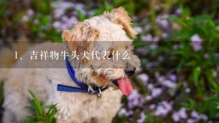 吉祥物牛头犬代表什么