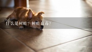 什么是树蛙？树蛙有毒？