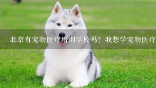 北京有宠物医疗培训学校吗？我想学宠物医疗。