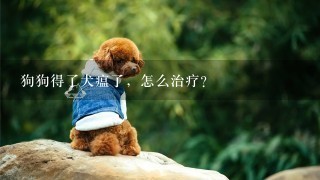 狗狗得了犬瘟了，怎么治疗？