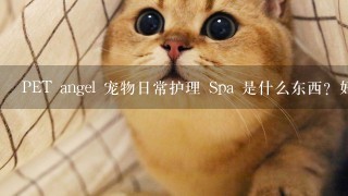 PET angel 宠物日常护理 Spa 是什么东西？好吗？