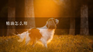 精油怎么用