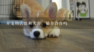 开宠物店能和犬舍、猫舍合作吗