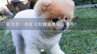 狂犬打一次狂犬的健康风险有哪些?